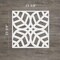 Ekena Millwork Large Garland Decorative Fretwork Wall Panels in Architectural Grde PVC, 23 3/8"W x 23 3/8"H x 3/8"T WALP24X24GRD - alternate 2